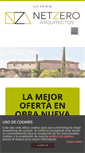 Mobile Screenshot of netzeroarquitectura.com
